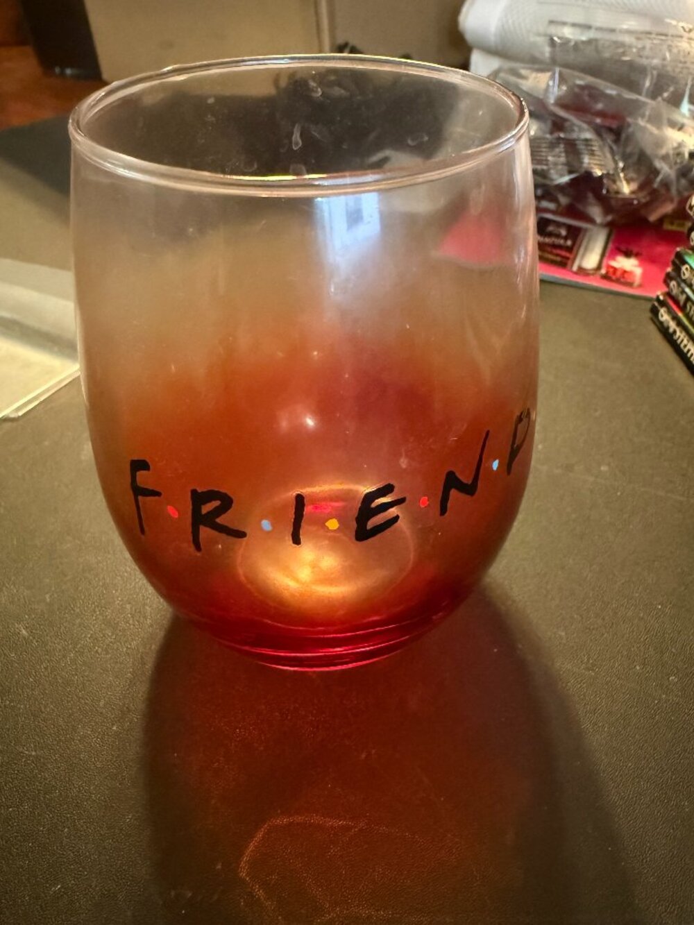 Friends Logo 20oz Stemless Wine Glass